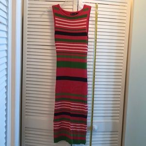 Multi color stretch dress